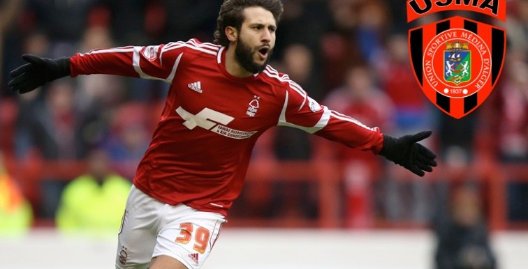Djamel Abdoun discute avec l’USMA