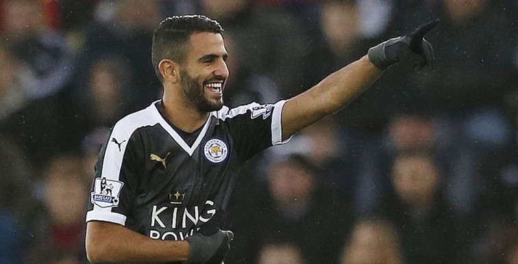 Leicester: Mahrez, 3eme joueur à marquer un triplé