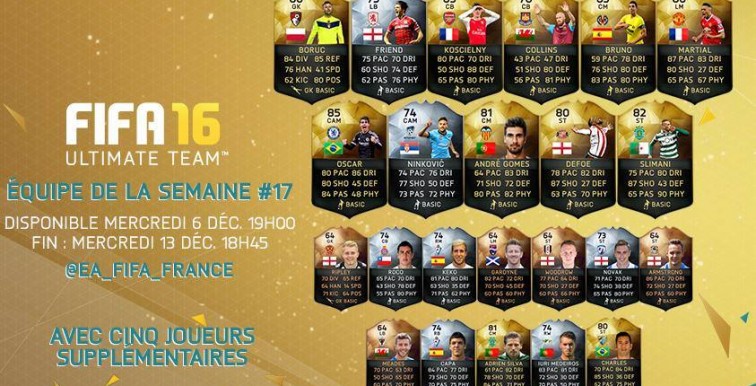 Slimani dans la toute première Equipe FUT de 2016!