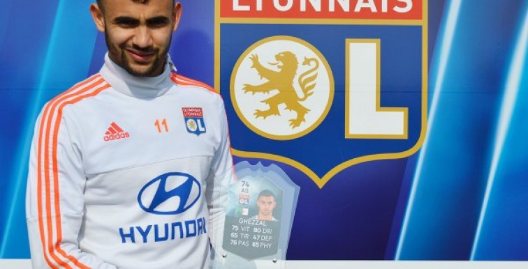 Rachid Ghezzal récompensé du trophée FUT