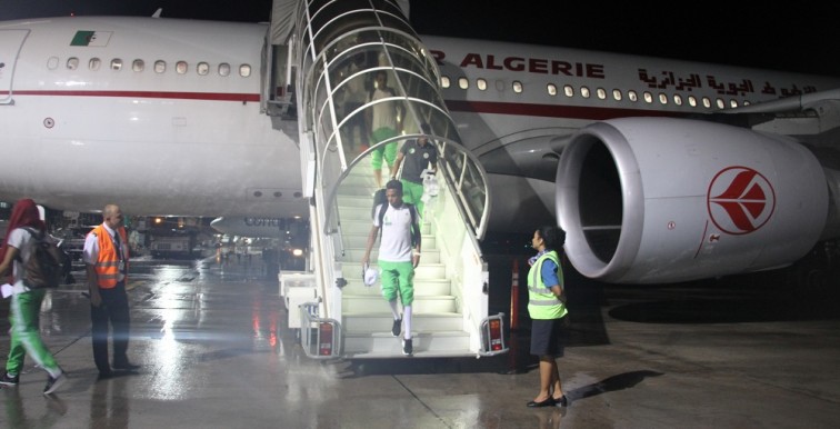 EN : arrivée des Verts aux Seychelles
