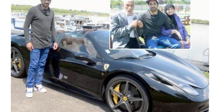 (VIDÉO) Ce joueur algérien loue sa Ferrari pour venir en aide à un couple de retraités !