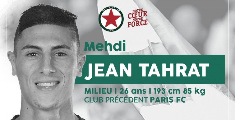 Mercato : Tahrat signe 3 ans au Red Star !