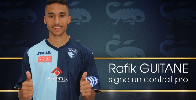 Le Havre : Premier contrat professionnel pour Rafik Guitane