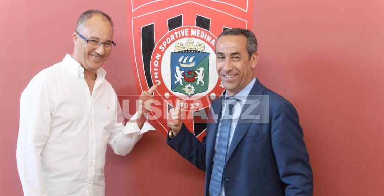 USMA : le Président du SCO Angers en visite à Bologhine