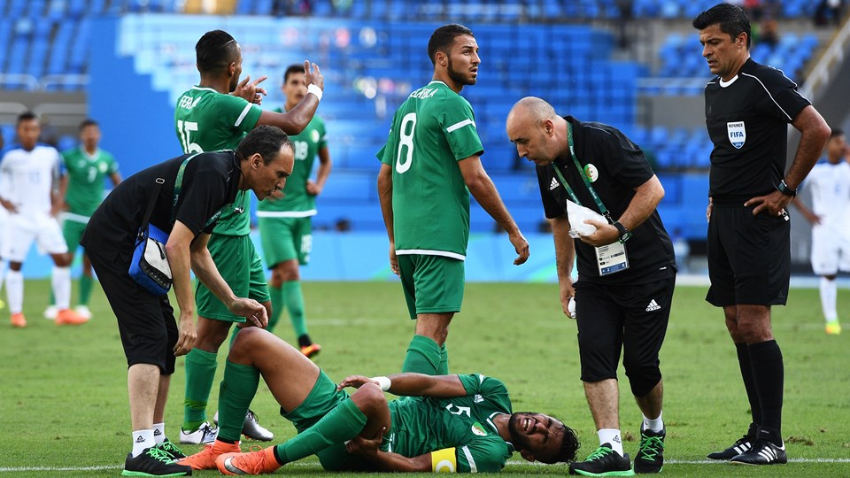 Honduras 3-2 Algerie JO 2016 kenniche belkebla 22