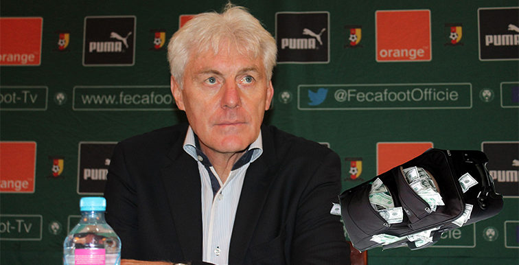 Cameroun : l’entraineur Hugo Broos limogé