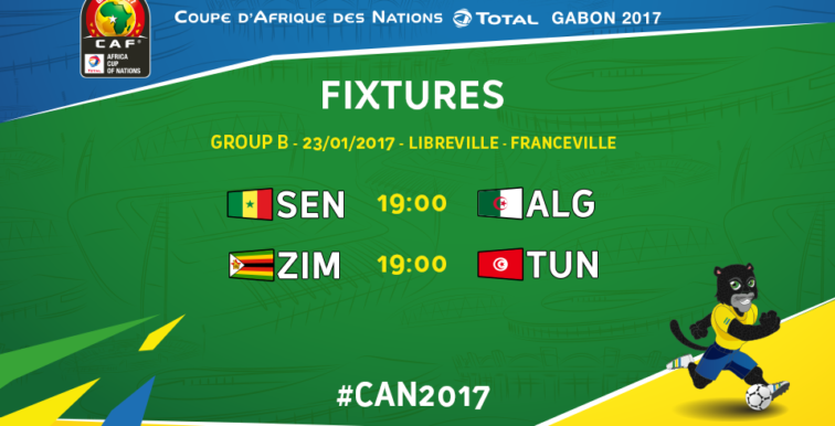 CAN 2017 : le programme du jour