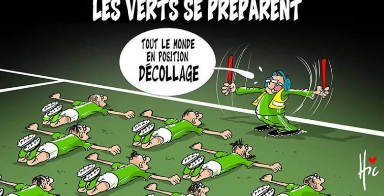 Humour : les Verts se préparent pour le décollage