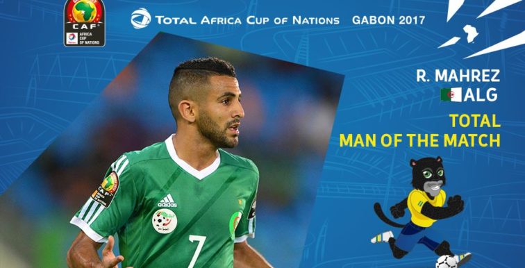 ALG-ZIM (2-2) : Mahrez désigné homme du match