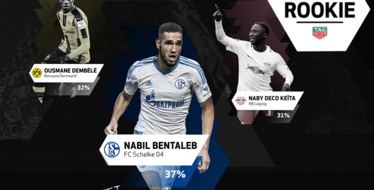 Bundesliga : Bentaleb remporte le Rookie Award !