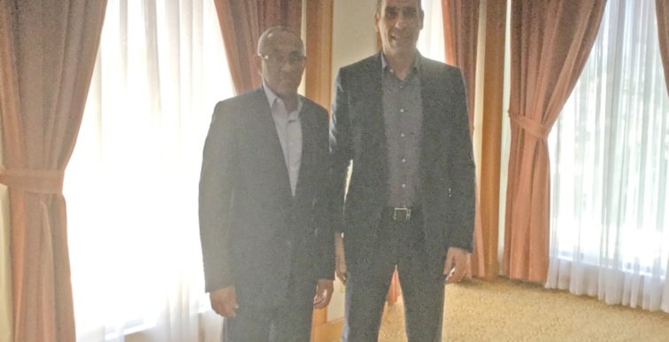 CAF : Zetchi reçu par le nouveau président Ahmad Ahmad