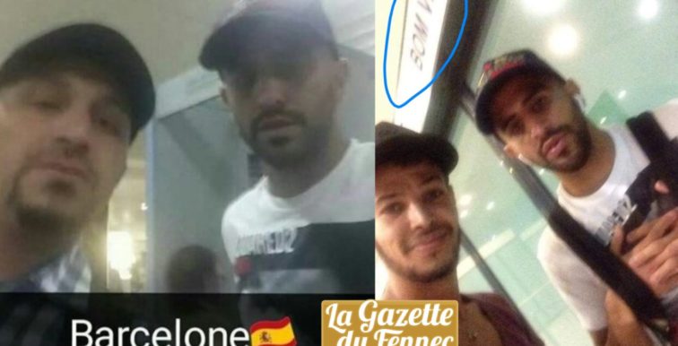 Mercato : Mahrez aperçu à Barcelone ?