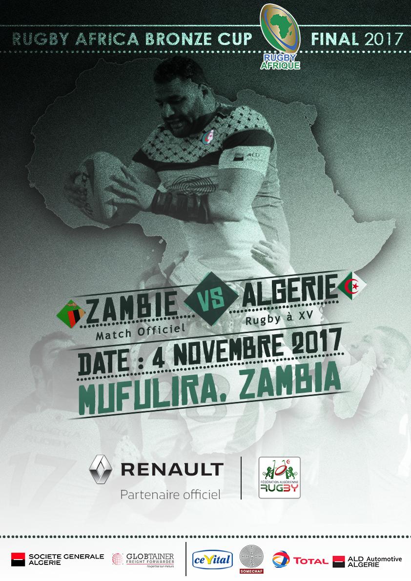 Affiche Zambie Bronze Cup 2017
