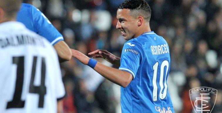 Mercato : Empoli recale Toulouse et Nice pour Bennacer