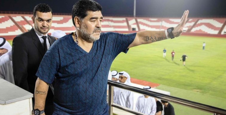 Emirats arabes unis : Maradona quitte le banc d’Al Fujairah