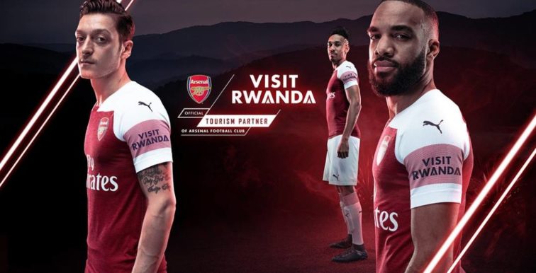 Arsenal : le Rwanda nouveau sponsor du club !