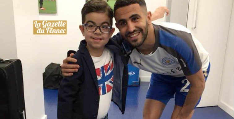 Le petit Imad a rencontré Riyad Mahrez !