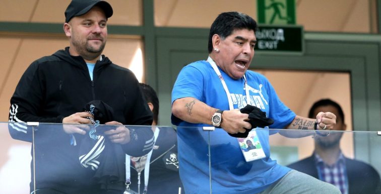 CM 2018 : Maradona pique une colère