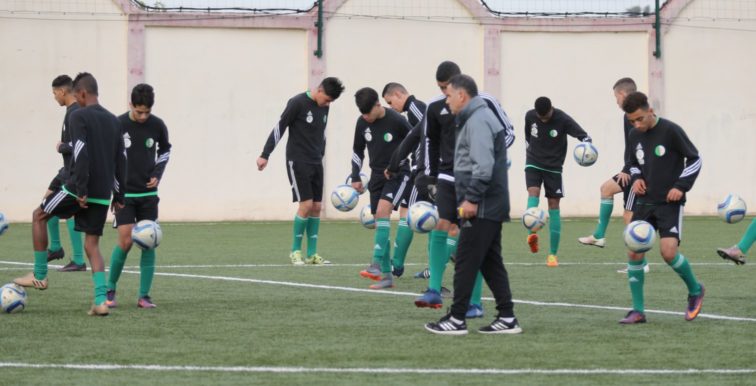 U17 : la sélection en stage à Sidi Moussa