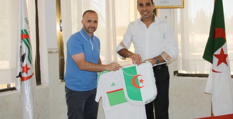 FAF : Belmadi a signé son contrat à Sidi Moussa