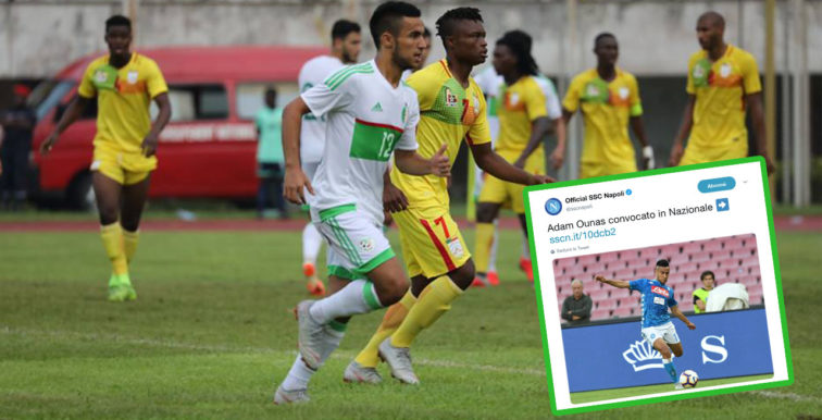 EN : Ounas convoqué pour le Togo