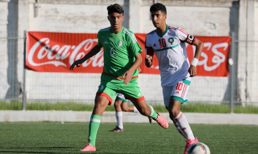 U L Alg Rie S Incline Face Au Maroc Au Tournoi De L Unaf