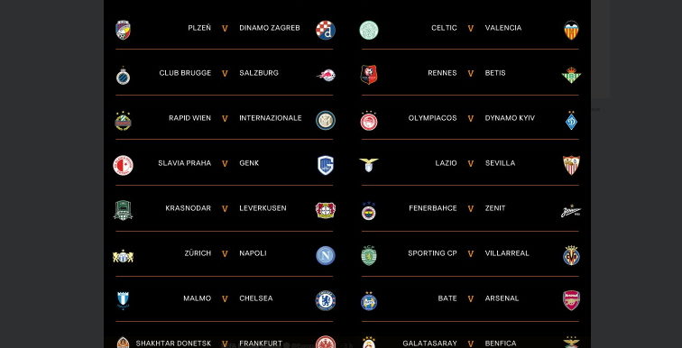 Europa League : Duel d’Algériens pour les 16èmes