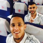 Zeffane et Ghezzal dans l'avion Air Algérie en direction de la Tanzanie