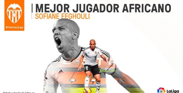 Liga : Feghouli désigné meilleur joueur africain !