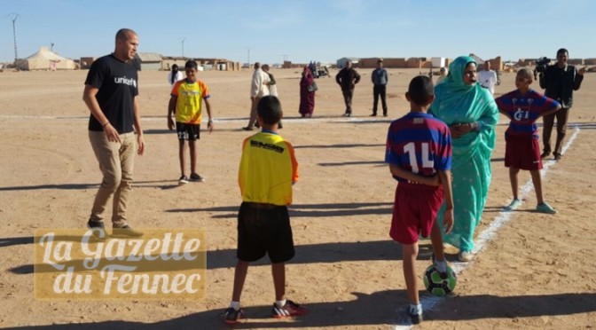 Bougherra à Tindouf avec les réfugiés sahraouis