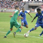 Mahrez en action face à la Tanzanie