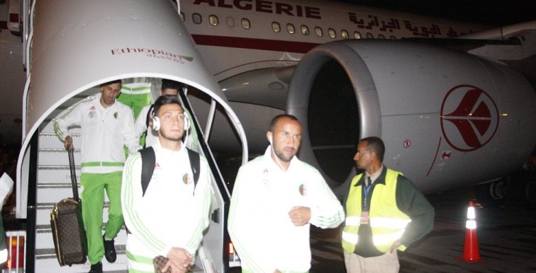 EN : les Verts sont bien arrivés en Ethiopie