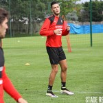 bensebaini rouge entrainement stade rennais