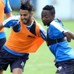 mahrez entrainement ahmed mussa