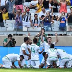 Portugal 1-1 Algérie JO 2016 8 joie célécbration Benkablia