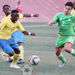 U17 algerie gabon duel défenseur