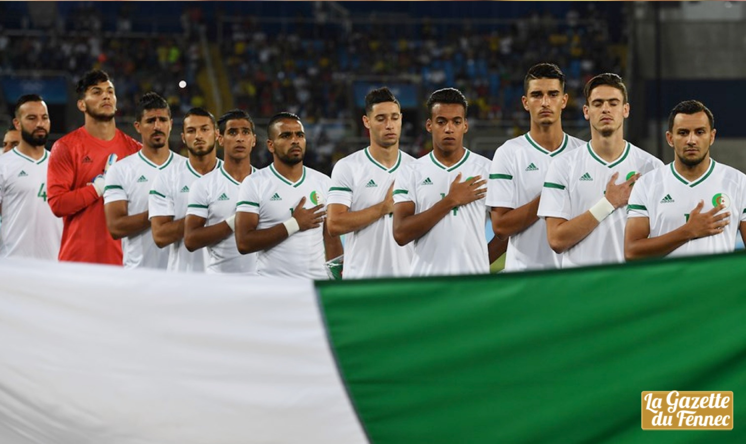 algerie U23 hymne face