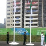 levée drapeau algerie a rio