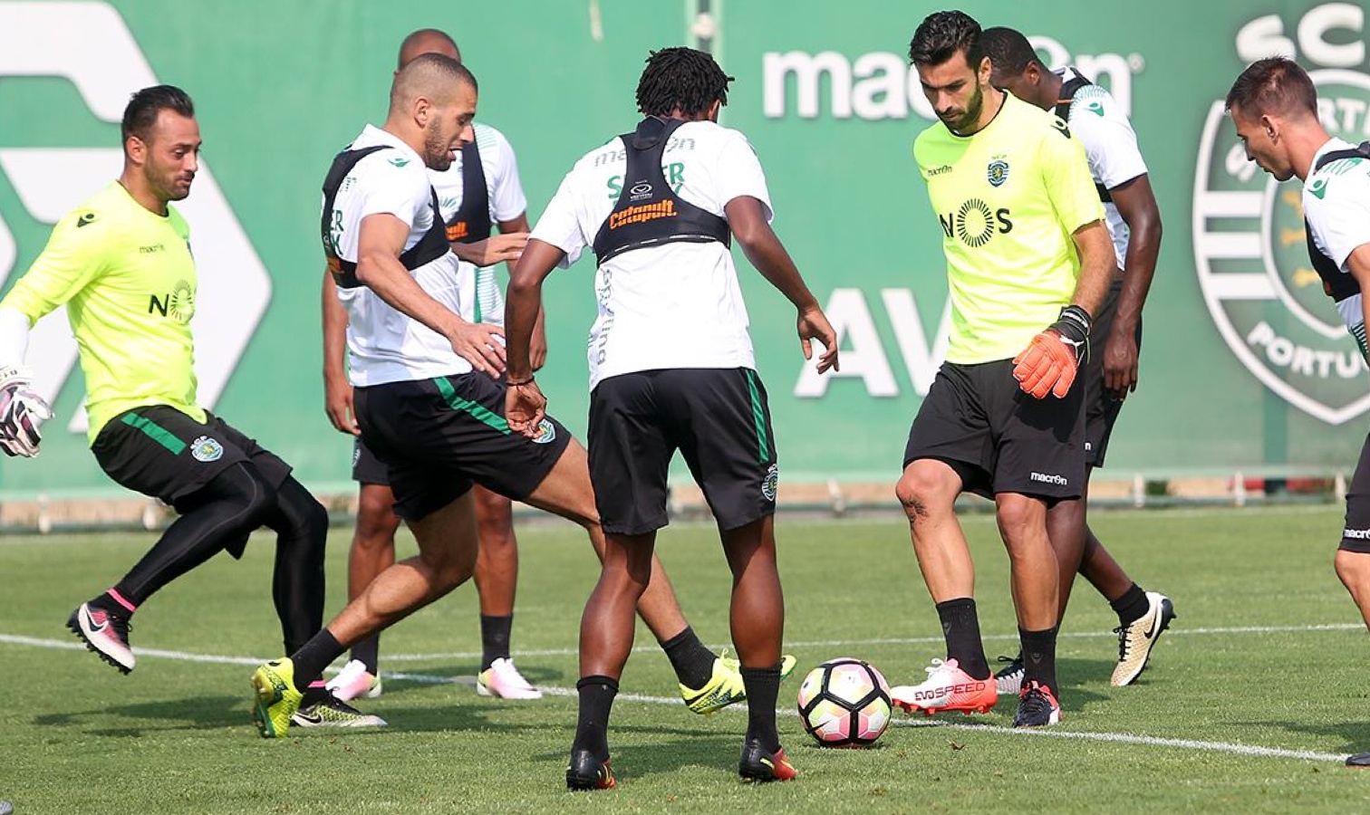 slimani entrainement sporting