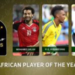 caf awards sadio salah aubam