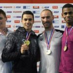 sahnoune record oussama natation