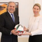 madjer avec ambassadeur autriche