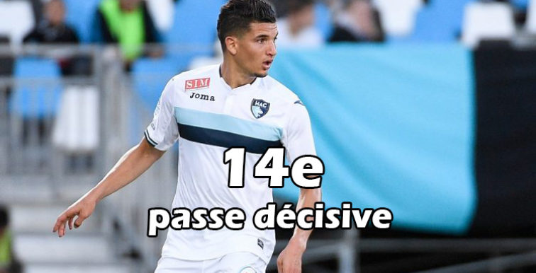 Ligue 2 : 14ème passe décisive pour Zinedine Ferhat (Vidéo)