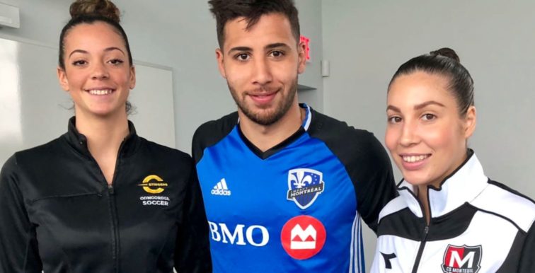 Les Québecoises Sidhoum et Chebel à la rencontre de Taïder