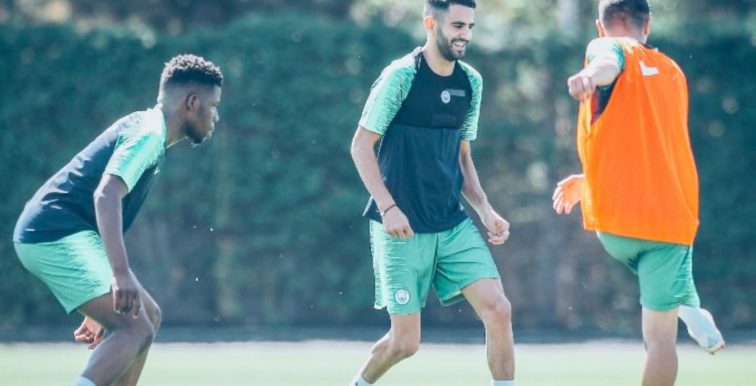 Man City : les premières images de Mahrez à l’entrainement