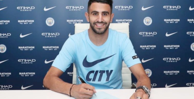 Manchester City : Mahrez affiche ses ambitions