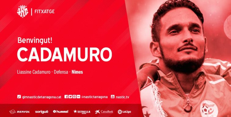 Liassine Cadamuro s’engage avec le Nàstic Taragonne