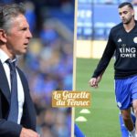 claude puel ghezzal rachid echauffement leicester