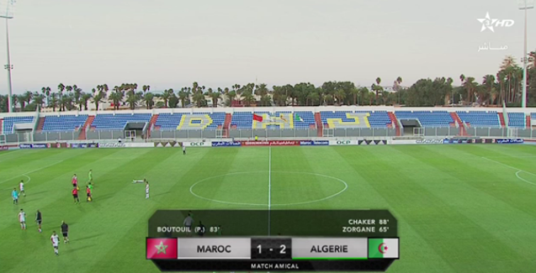 U21 : l’Algérie s’impose 2-1 face au Maroc